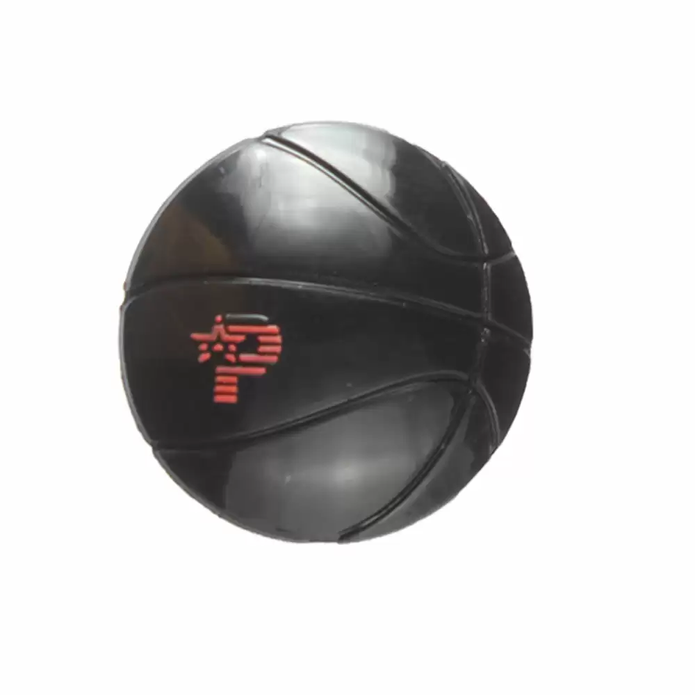 Pentagon Floor Mount Basket Ball Rubber Door Stopper (PTO-DSBB-1-BG)