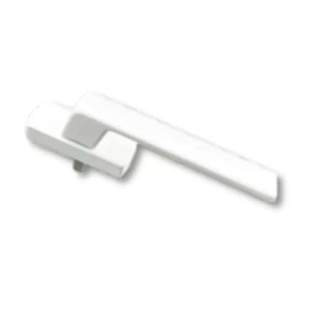 Pego Aluminium Sliding Short Neck Handle, White