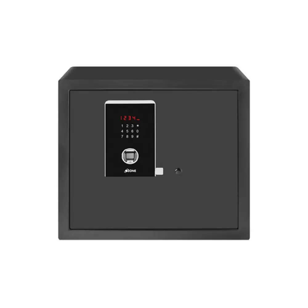 Ozone Safilo Bio X (40.8 Litre) Biometric Safe Locker For Home & Office With Fingerprint & Pincode Access, Black - 21.3 Kg (2 Year Warranty)