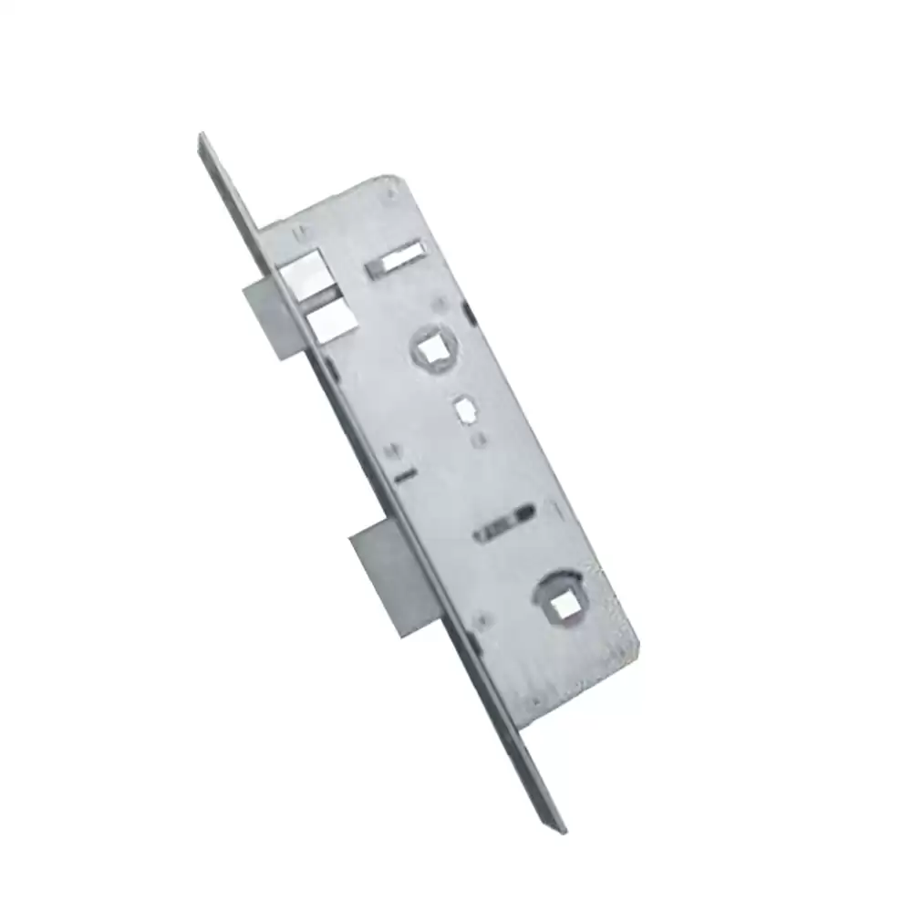 Pego uPVC Door Espage with Cylinder Provision (1800 x 85 x 35) mm, Silver