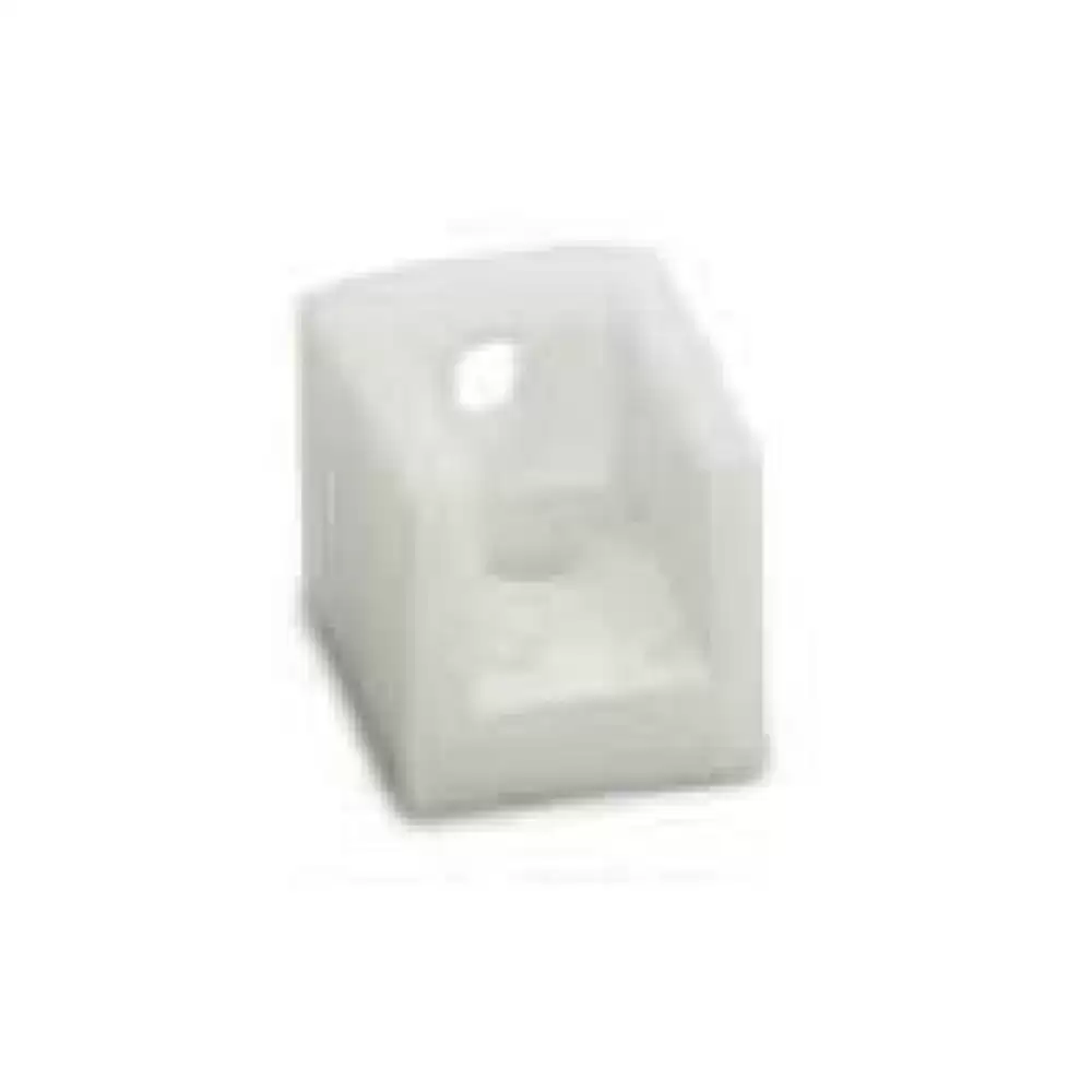 Core Wall to Track Connector, White