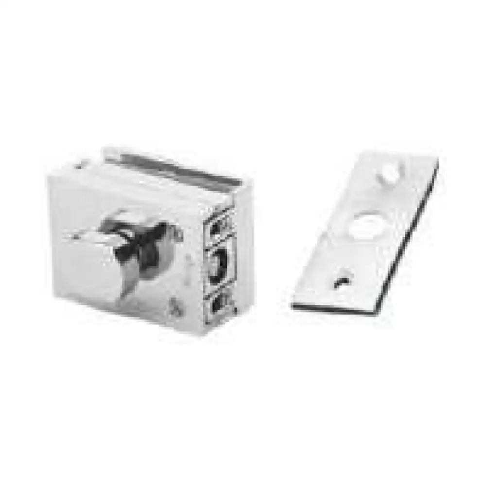 Core Mini Stainless Steel Wall to Glass Door Lock (Only Knob) Without Cutout - CWCL-12