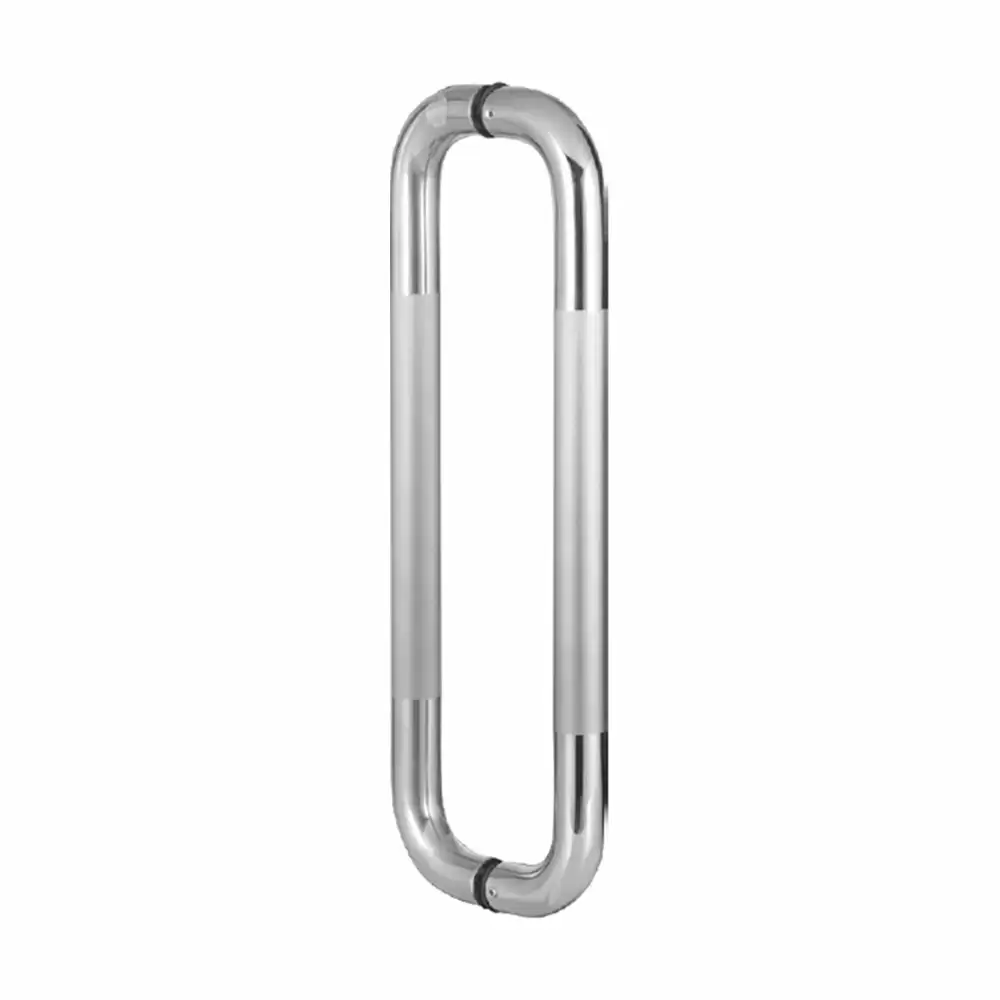 Taiton TGH-11 SS 304 D-Type Glass Door Handle (25x450) mm - Satin Stainless Steel