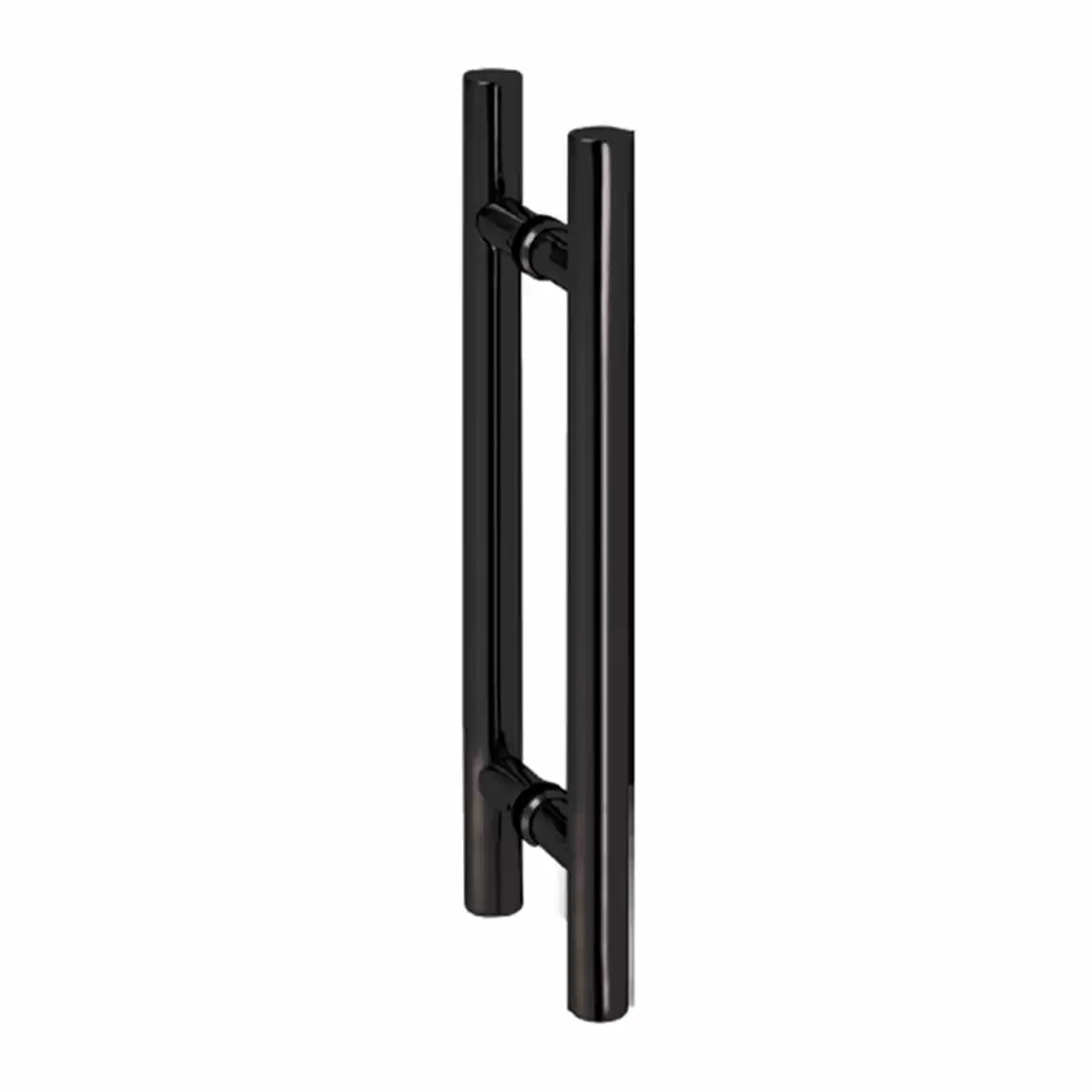 Taiton TGH-55 SS 304 H-Type Glass Door Handle (32x450) mm - Black Matt