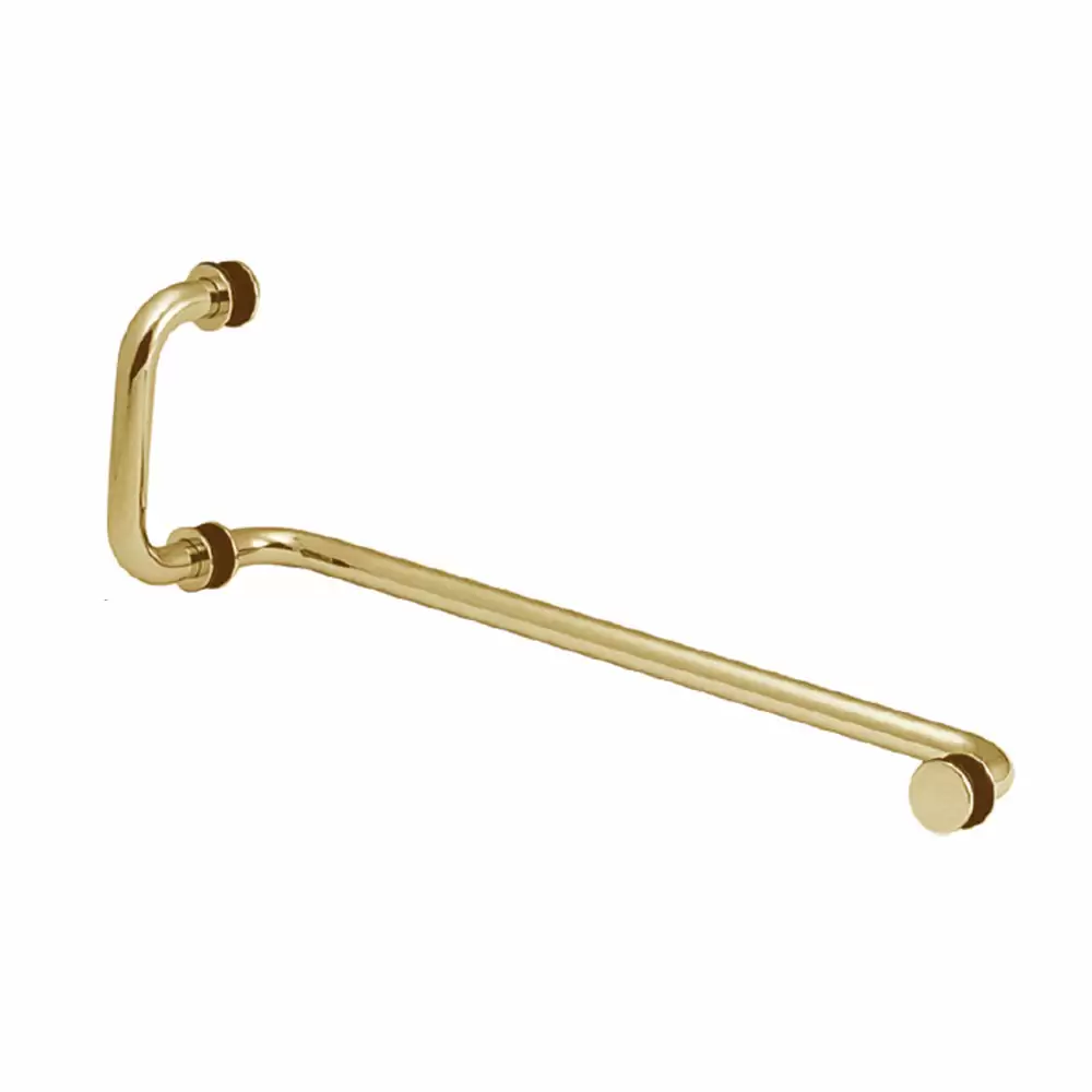 Taiton TGH-TB-1 SS 304 Towel Bar/Shower Cubicle Handle (Ø19 mm) - Gold Plated 