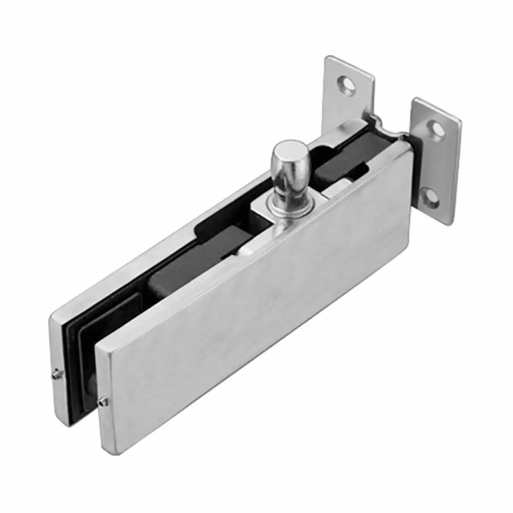 Taiton TPF-4 Wall Mounted Over Panel patch Fitting with Pivot - Satin Stainless Steel