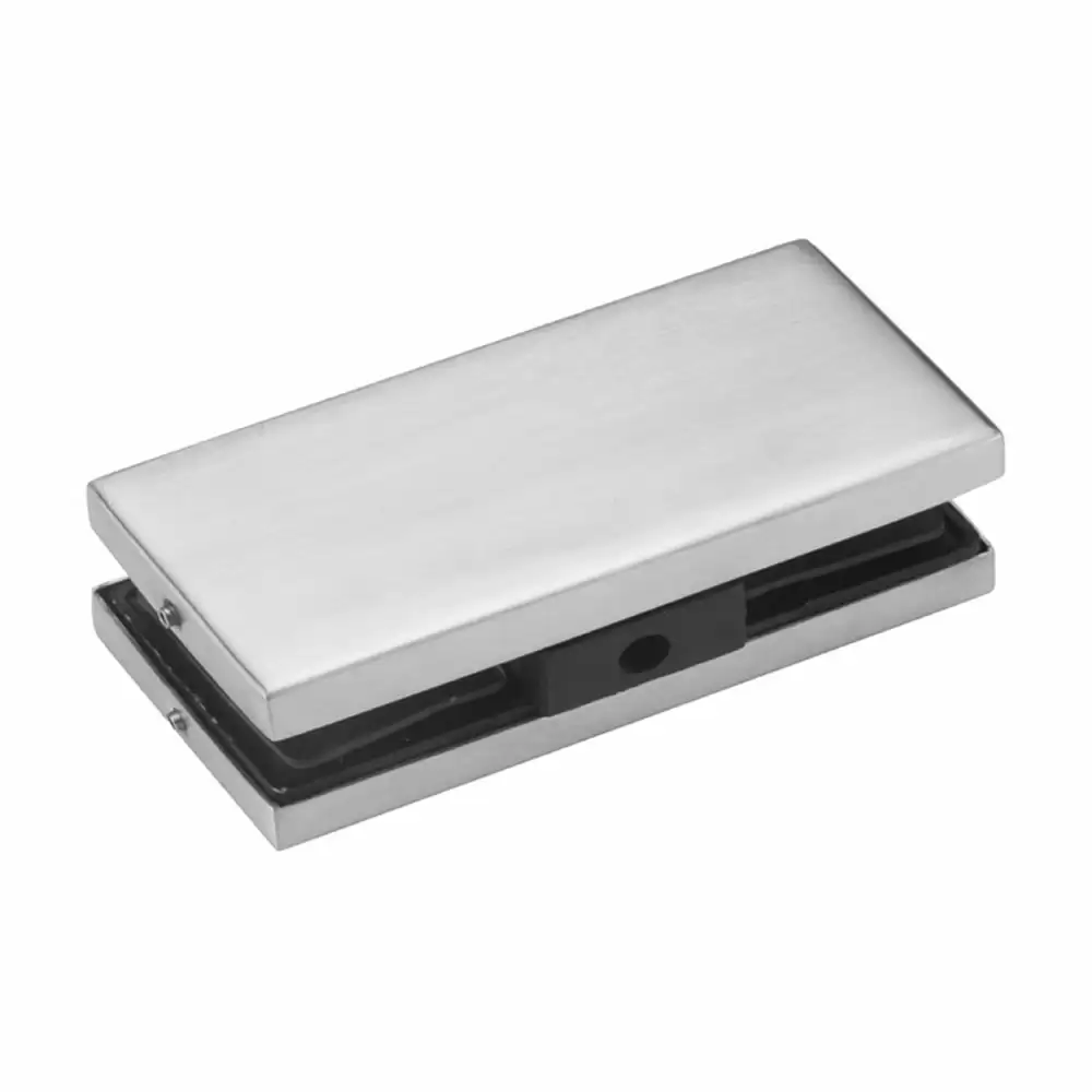 Taiton TPF-650 SS 304 Glass to Glass Connecting Patch to Wall & Ceiling - Satin Stainless Steel