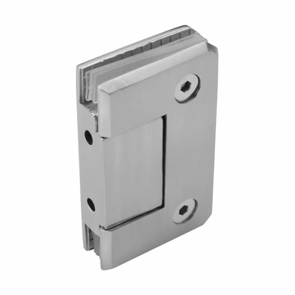 Taiton TSH-5 SS 304 Wall to Glass Bracket Shower Hinges - Satin Stainless Steel