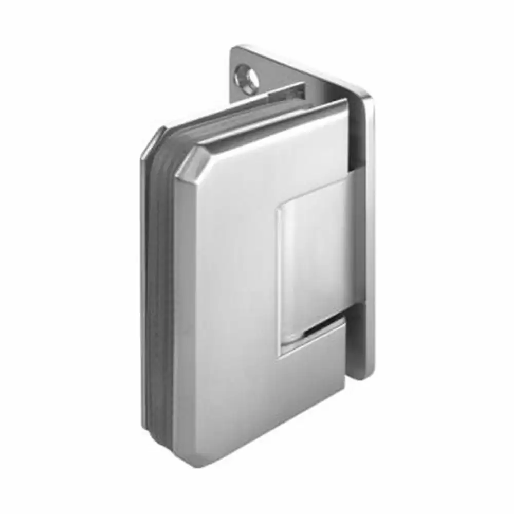 Taiton TSH-OFS-1 SS 304 Wall to Glass Offset Shower Hinges - Satin Stainless Steel