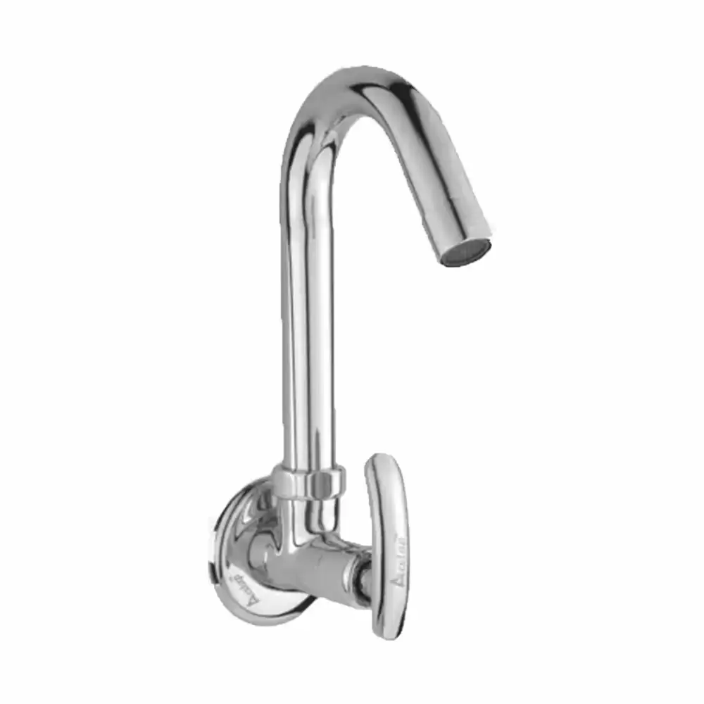 Acetap Alive ALI-0531 Wall Mount Kitchen Sink Tap With Wall Flange - (Chrome Finish)