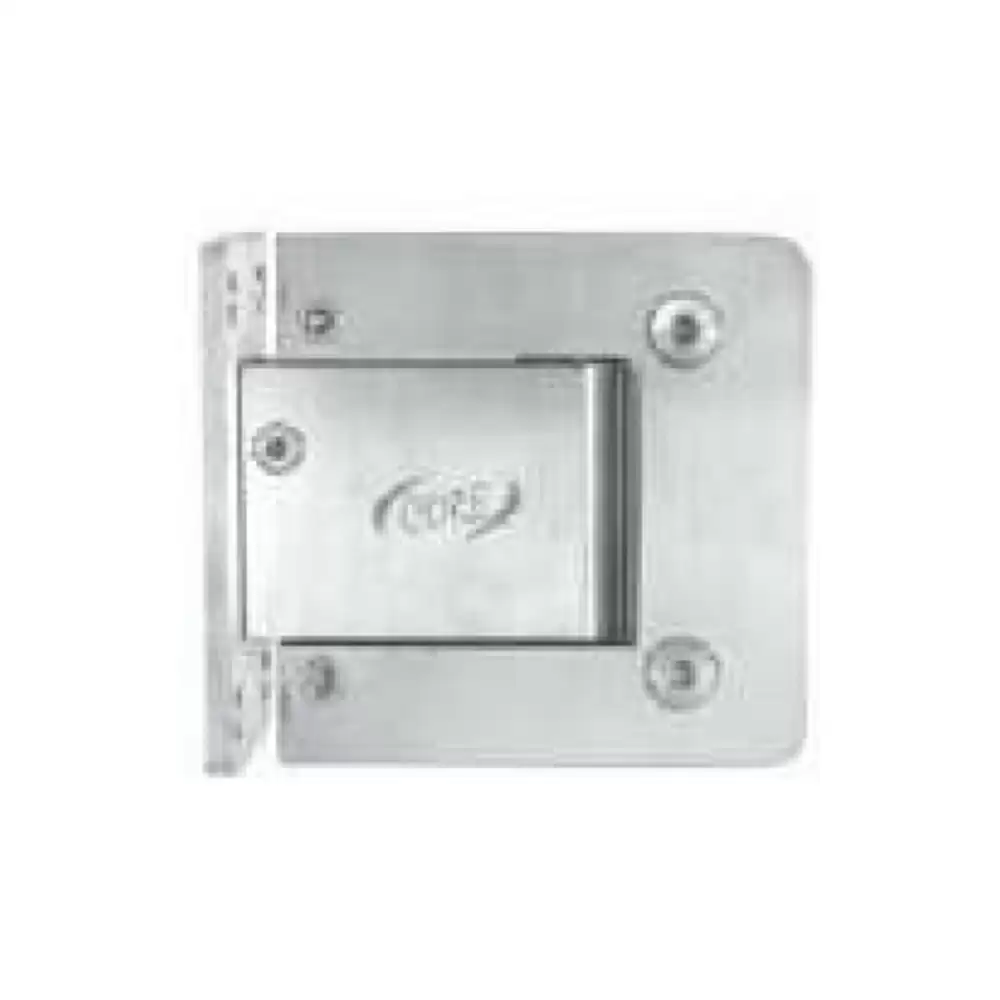 Core Wall to Glass Hydraulic Shower Hinges, Silver