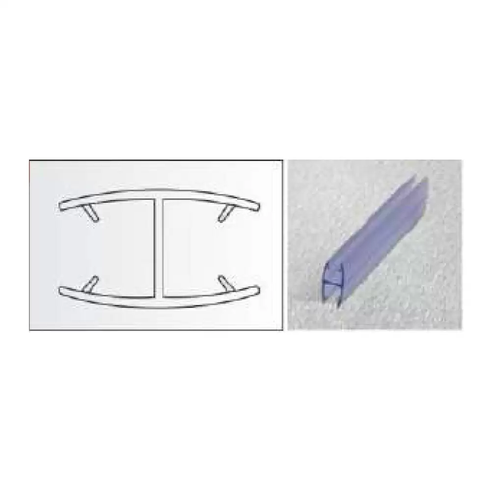 Core CPS-07 Magnetic Fix Glass to Glass Sieal Profile, 12 mm (3 Meter)