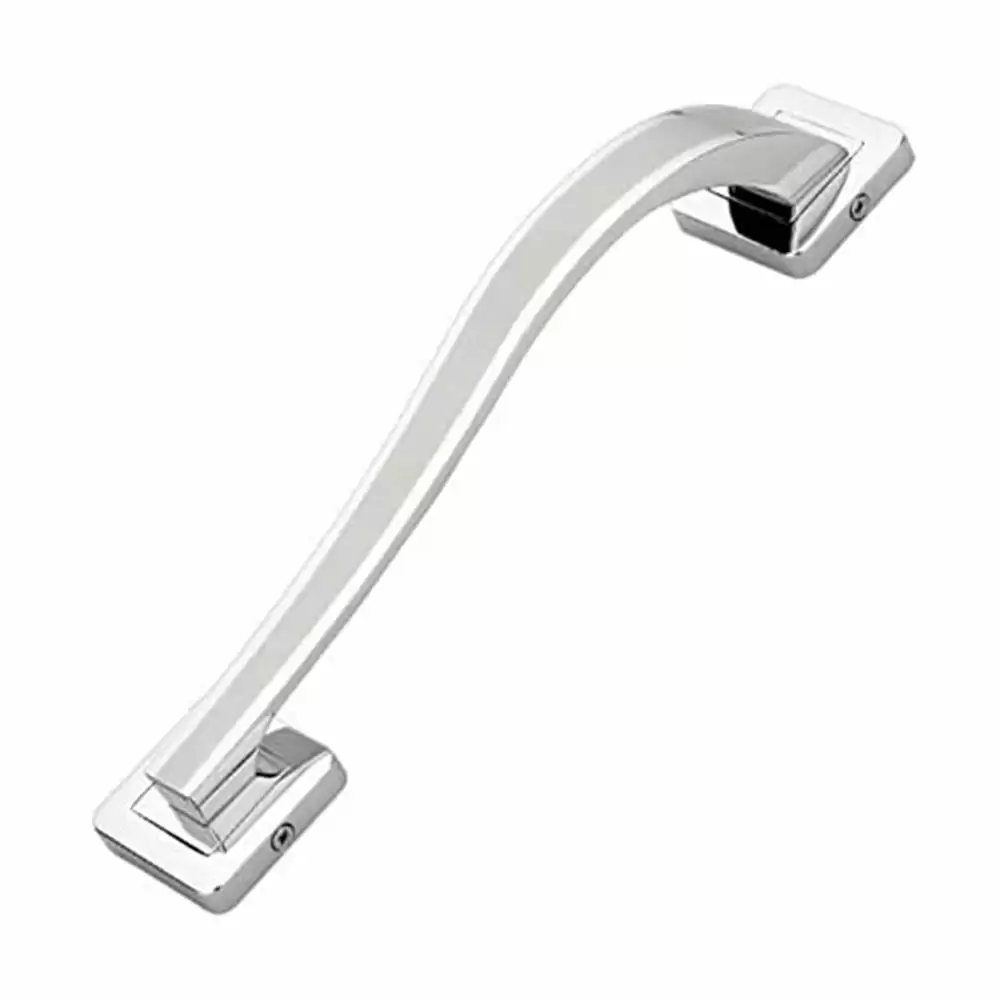 FAST DH07 CP TT Stainless Steel Pull Main Door Handle, 10 Inch - (Chrome Plated Two Tone Finish)