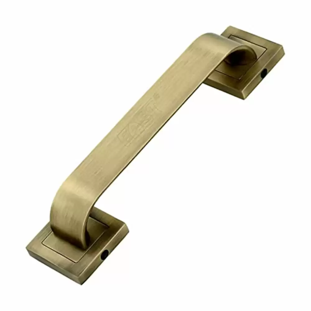 FAST DH11 Zinc Alloy Pull Main Door Handle - 8 Inch (Brass Antique Finish)