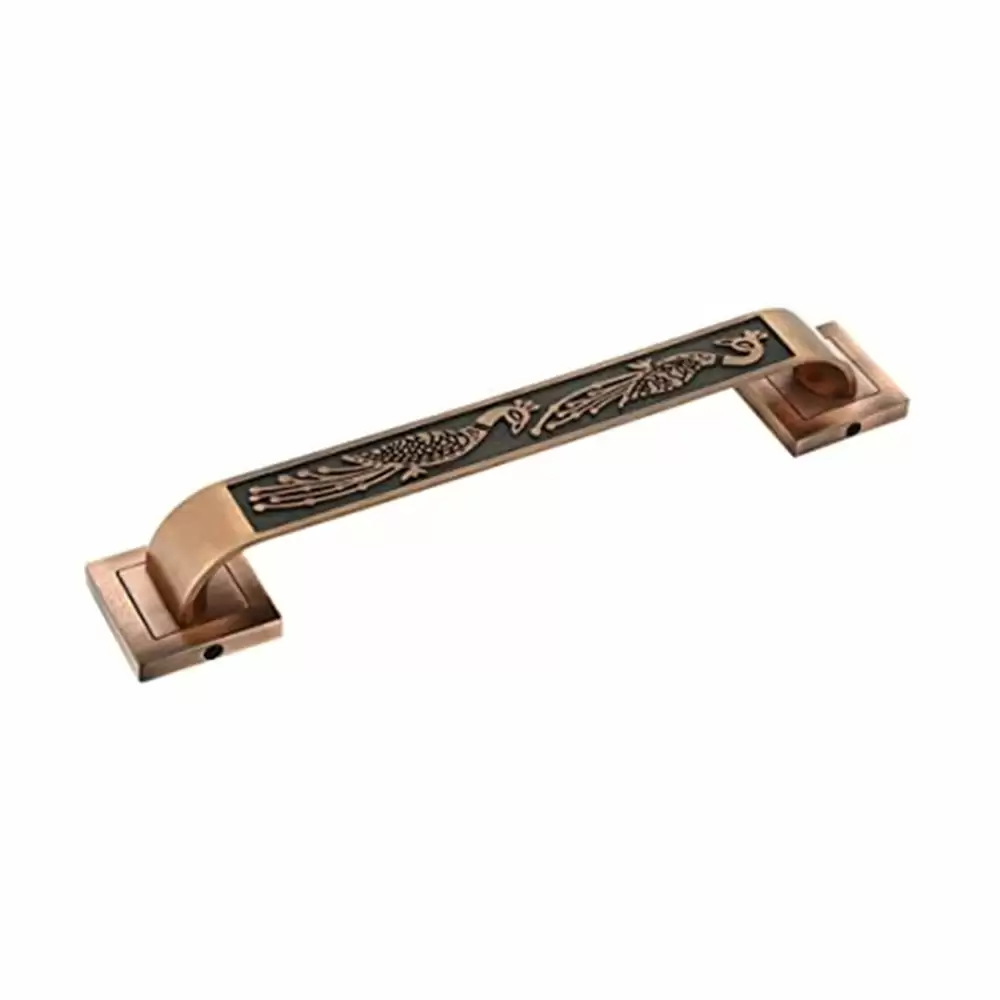 Fast DH12Z Peacock Pull Main Door Handle, 12 Inch (Copper Antique Finish)