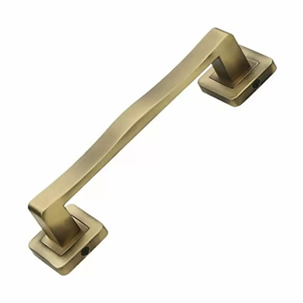 FAST DH19 Zinc Alloy Pull Main Door Handle - 8 Inch (Brass Antique Finish)