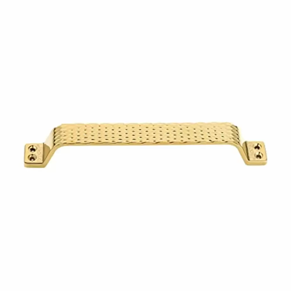 FAST DH302 Two Hole Front Screws Pull Cabinet Drawer Handle, 6 Inch (PVD Gold Plated Finish)