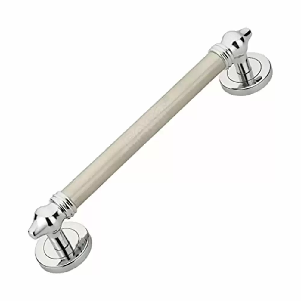 FAST DH64 Stainless Steel and Zinc Pull Main Door Handle - 8 Inch (Silver Finish)