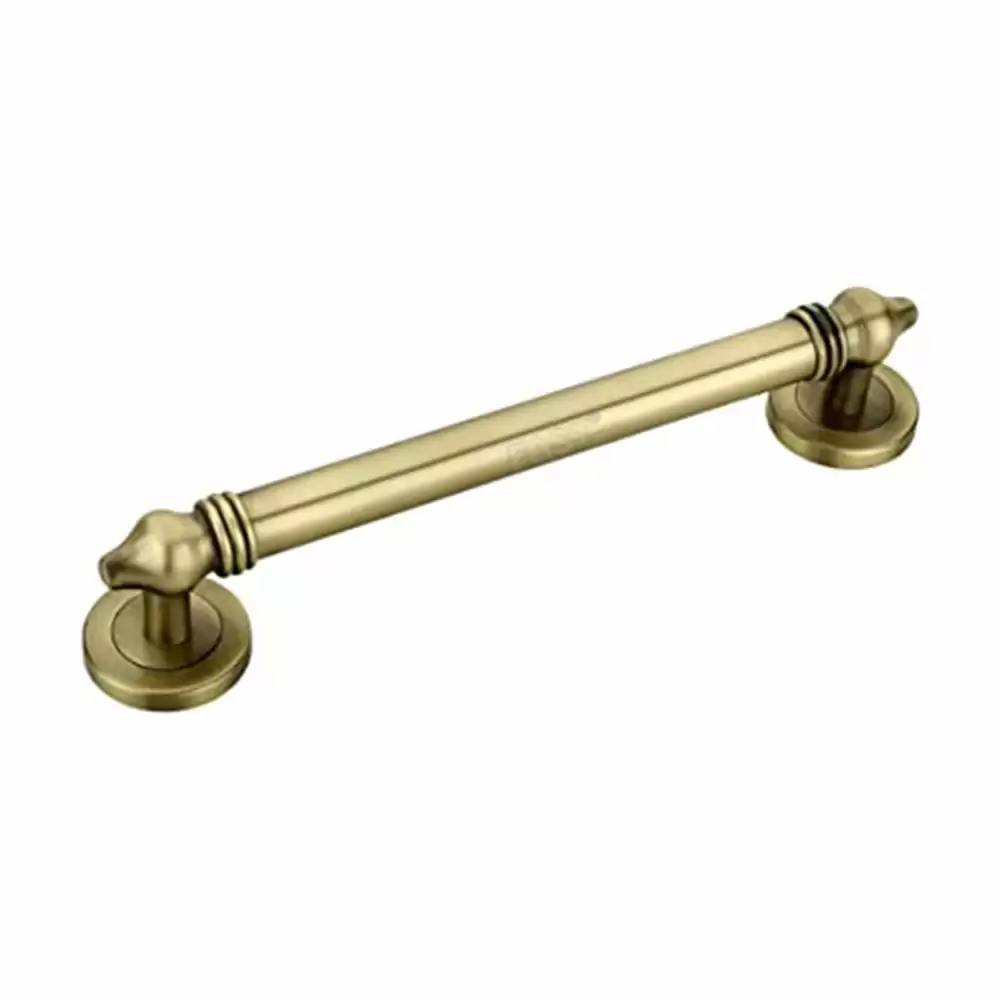 (Pack of 10) FAST DH64S Architectural Pull Main Door Handle, Stainless Steel - 12 inch (Brass Antique Finish)