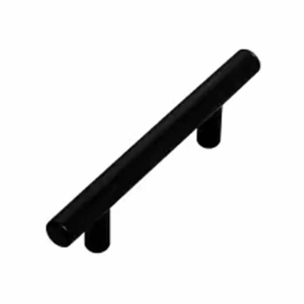 Atlantic H- Type Stainless Steel Cabinet/Drawer Handle - 160 mm (Black Finish)