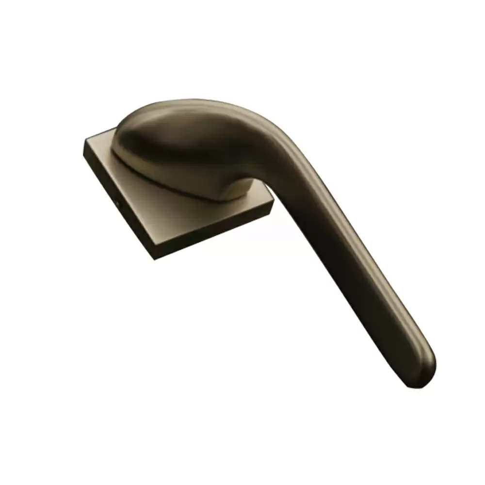 Harrison 1020 Legacy 250 mm Rose Mortise Handle - Matt Brush Finish