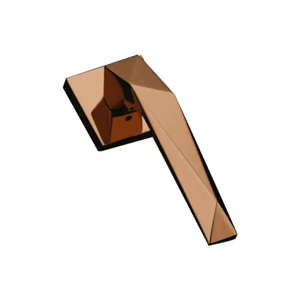 Harrison 1023 Legacy 250 mm Rose Mortise Handle - Rose Gold PVD Finish