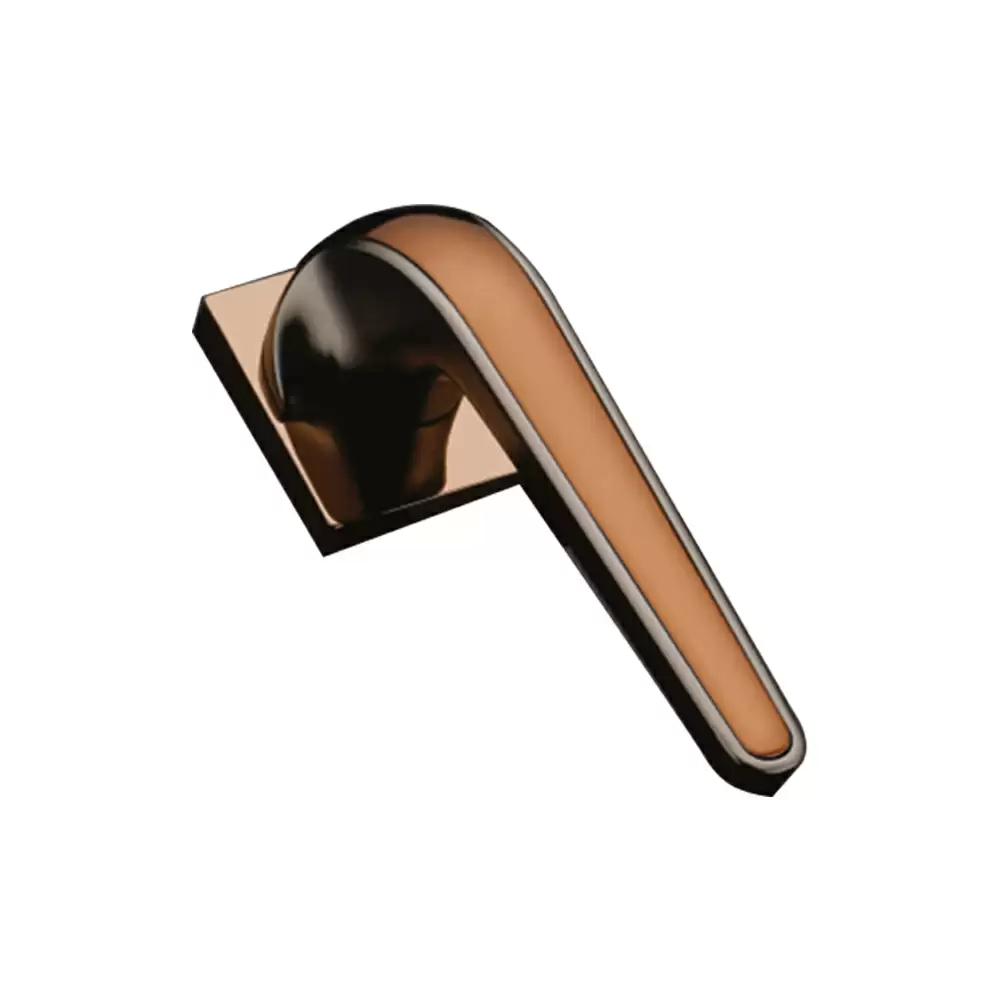 Harrison 1029 Legacy 250 mm Rose Mortise Handle - Rose Gold PVD Finish