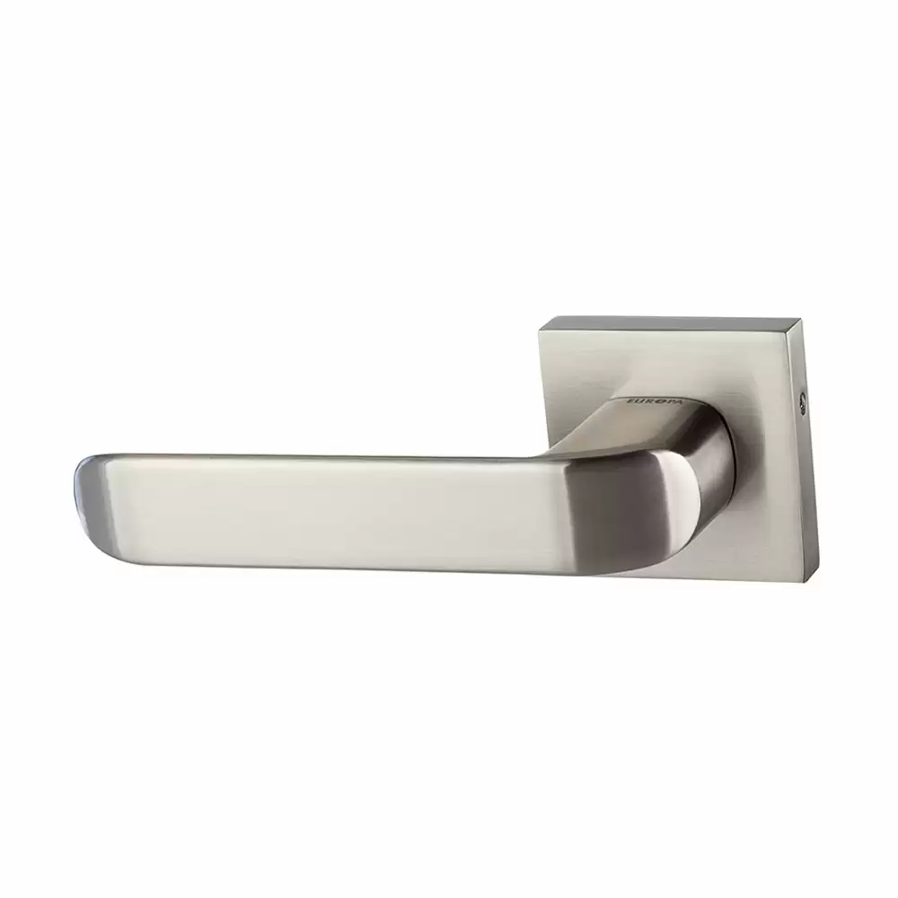 Europa MHZR610 Zinc Mortise Rose Type Door Handle - Stainless Steel