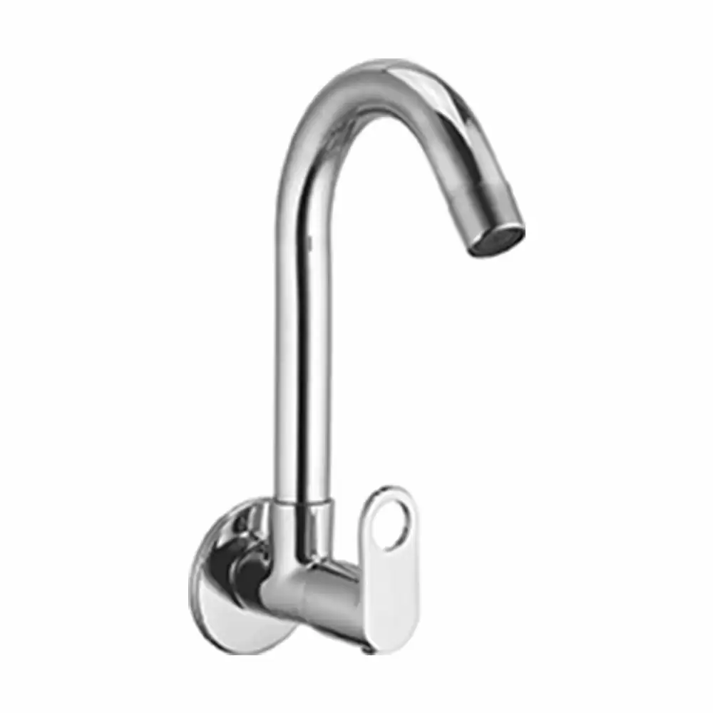 Natraj Purity PR 9220 J Bend Kitchen Sink Tap/Cock - Chrome Finish