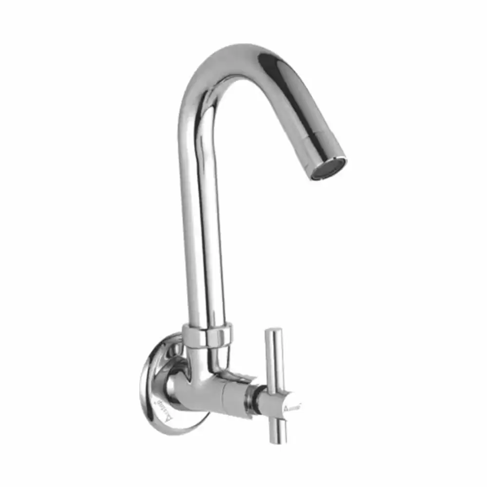 Acetap Sparrow SPR-0561 Wall Mount Kitchen Sink Tap With Wall Flange (Chrome Finish)