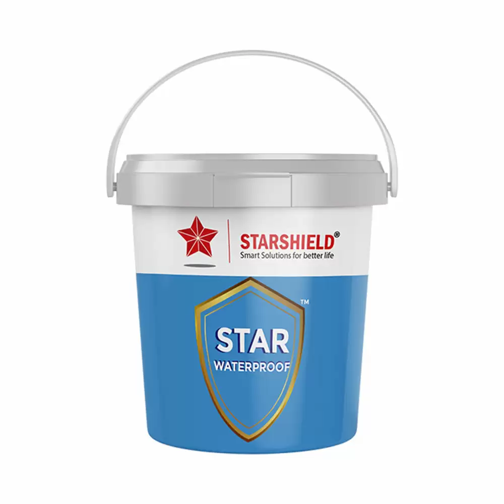 (Pack of 10) Starshield 5 Ltr Star Roof Waterproofing