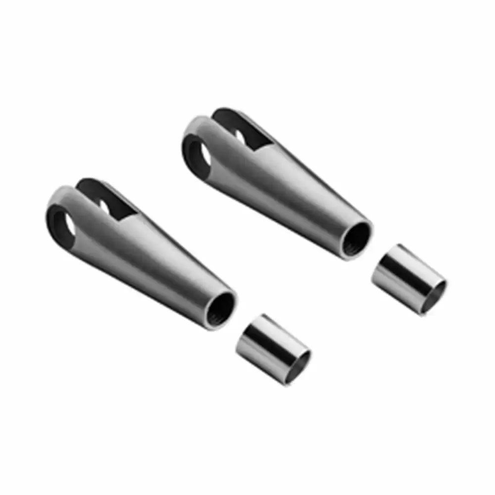 Taiton TCF-316 Threaded Sleeve for TCF-ROD (Supplied In Pairs) Canopy Fitting - Satin Stainless Steel