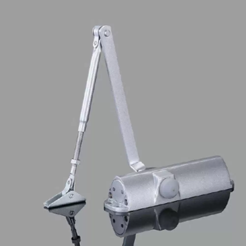 Taiton TSK-80 Scissor Arm Overhead Door Closer for 1100 mm Door Width - 80 kg (Satin Stainless Steel Finish)