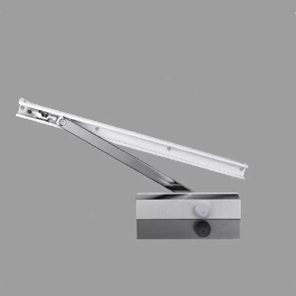 Taiton TSK-800 Pelmet Arm Overhead Door Closer for 1100 mm Door Width - 80 kg (Silver Finish)