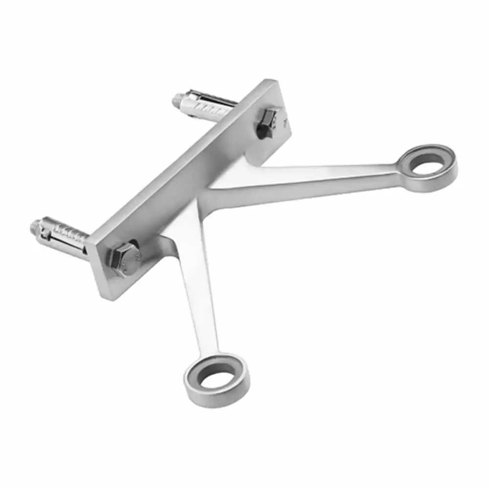 Taiton TSP-A44 SS 316 Two Way Glass Spider Fitting for Ceiling/Wall - Polished Stainless Steel