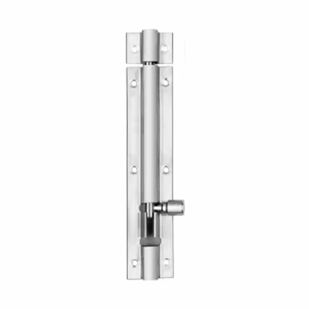 Atlantic Morden Push to Close Latch 6 Inch Tower Bolt - Stainless Steel