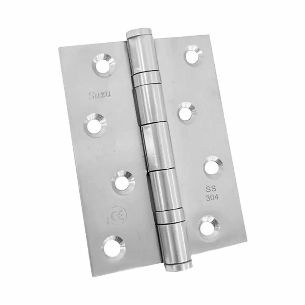 Suzu PH030 Stainless Steel 304 Pin Type Two Ball Bearing Butt Hinge (6''x3''x3) - Matt Finish