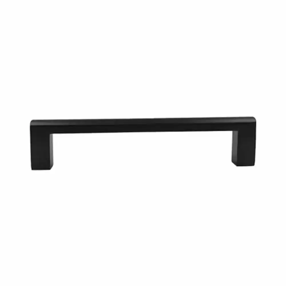 Atlantic Premium Stainless Steel Drawer Cabinet Handle -  6 Inch (Black)