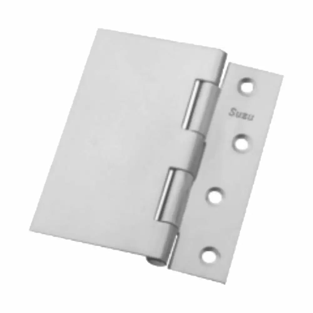 Suzu RH040 Stainless Steel Riveted Stone Butt Hinge (100x25x50) - Glossy Finish