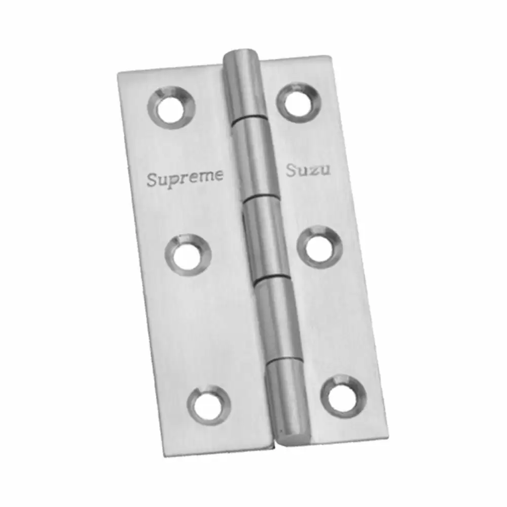 Suzu SH028 Stainless Steel Supreme Welded Stone Hinge (100x25x32) - Matt Finish