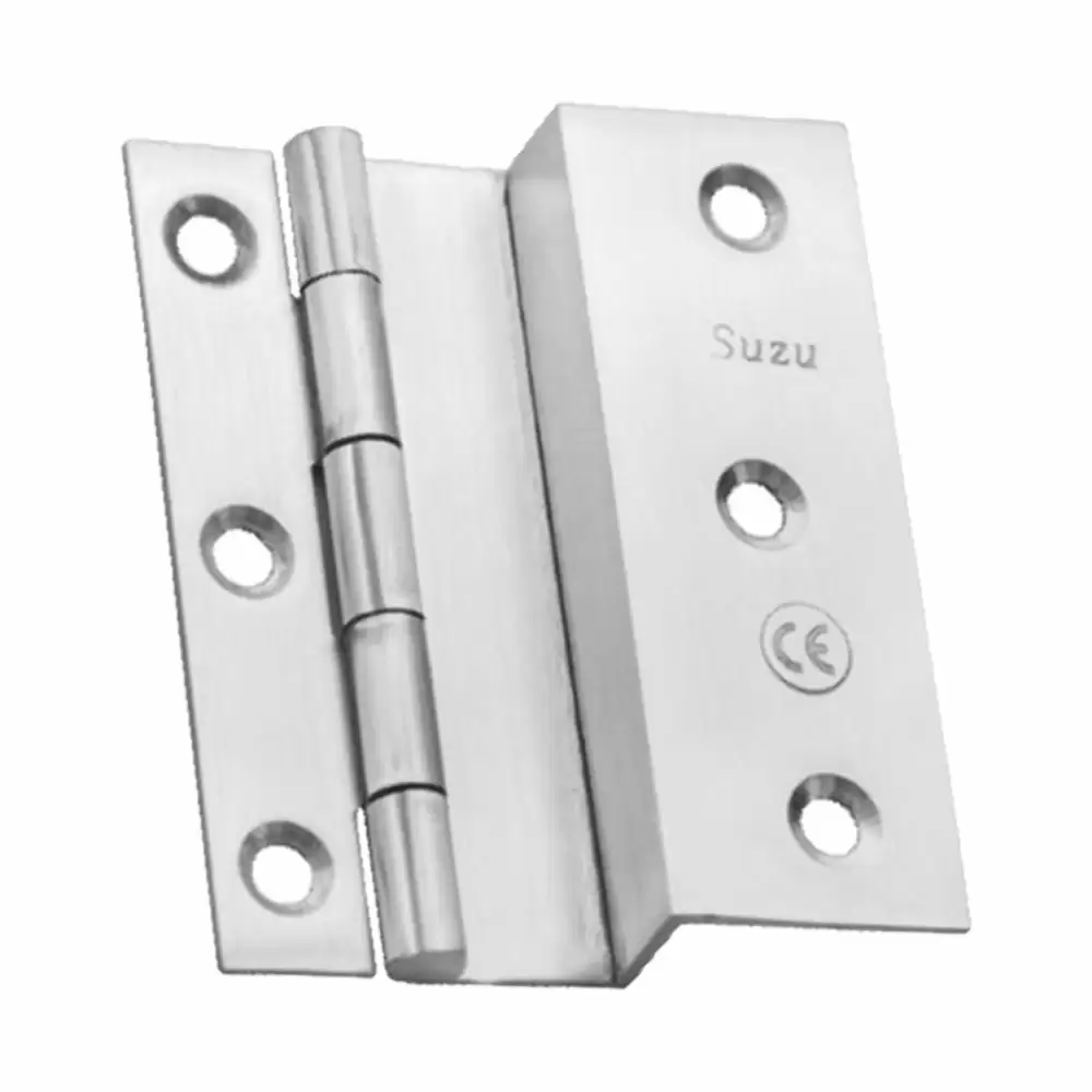 Suzu SH036 Stainless Steel Supreme Welded L Butt Hinge (75x10x12) - Matt Finish