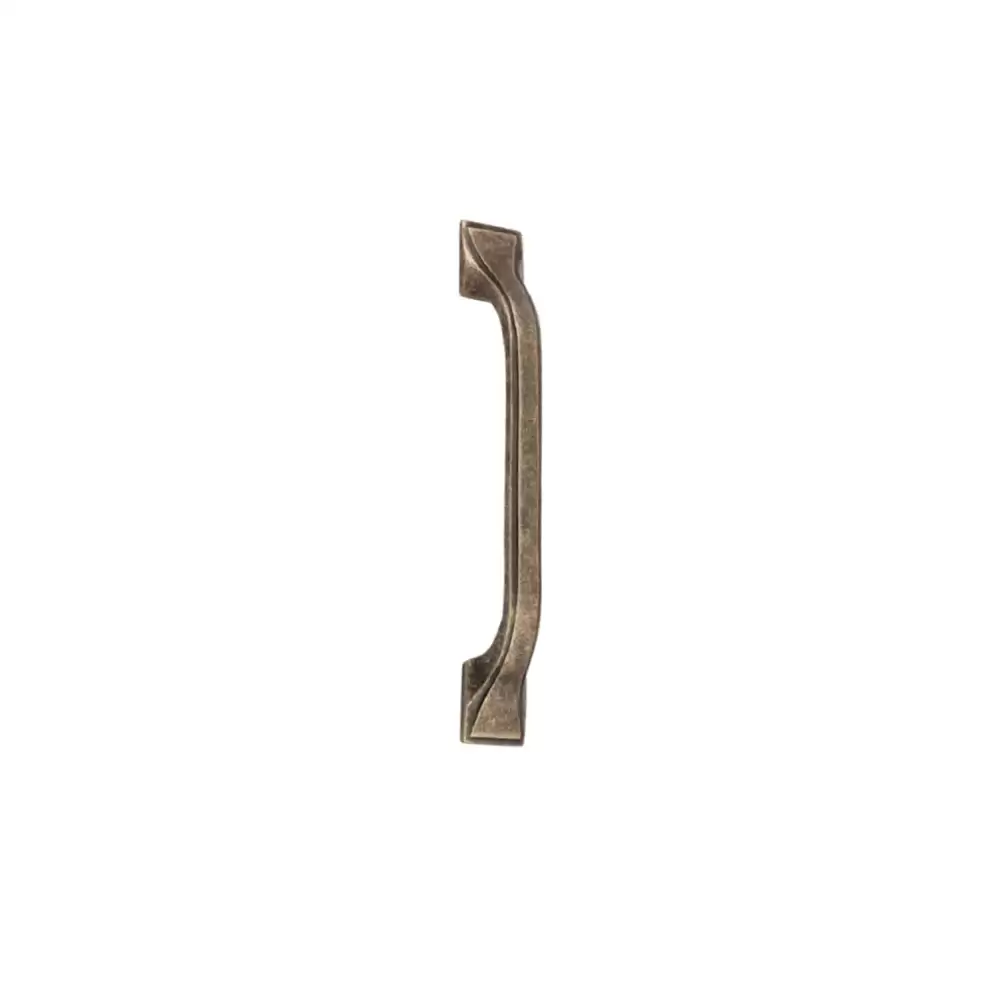 AceLine CH3 Brass Cabinet Handle (Back Fixing) Antique Brass Stress Relieved (ABSR)  96 mm c/c [1858C-ABSR 96 mm]