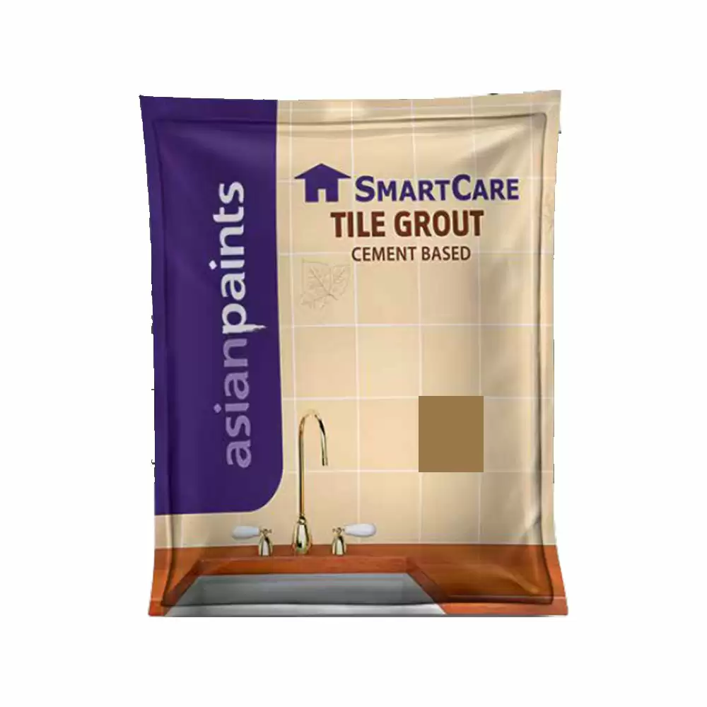 Asian Paints Smart Care Cementitious Dark Shade Tile Grout - Gold Standard (8517) - 1Kg