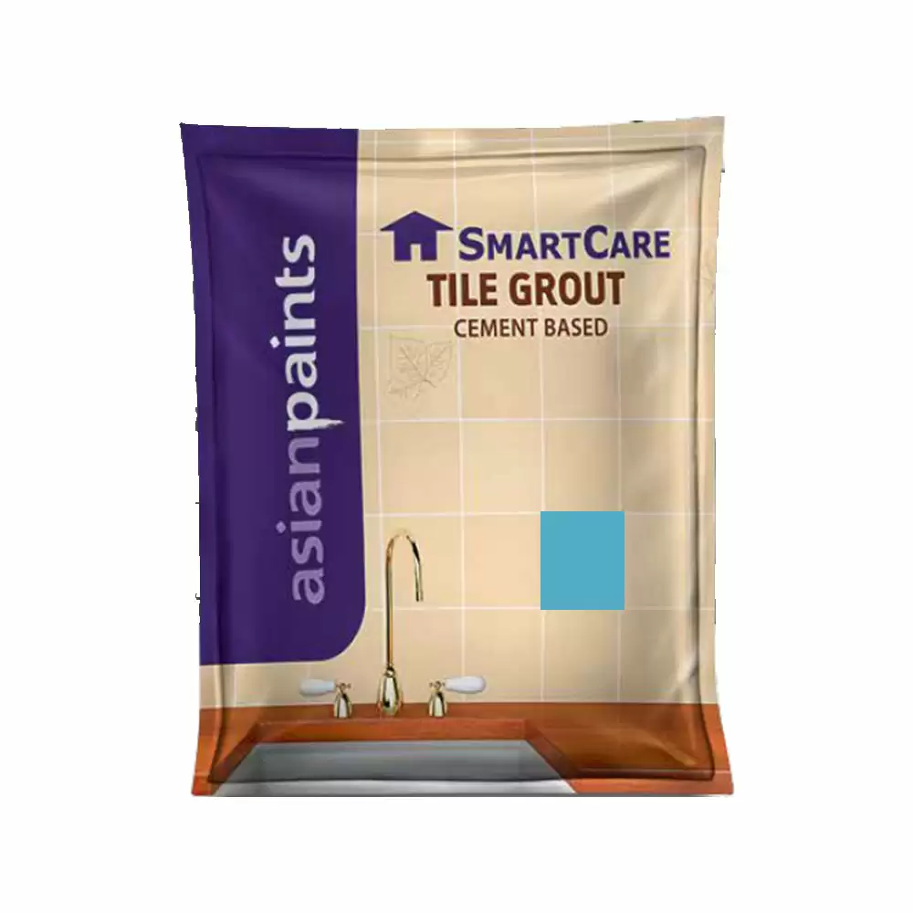 Asian Paints Smart Care Cementitious Light Shade Tile Grout - Patch of Blue (7431) - 1Kg