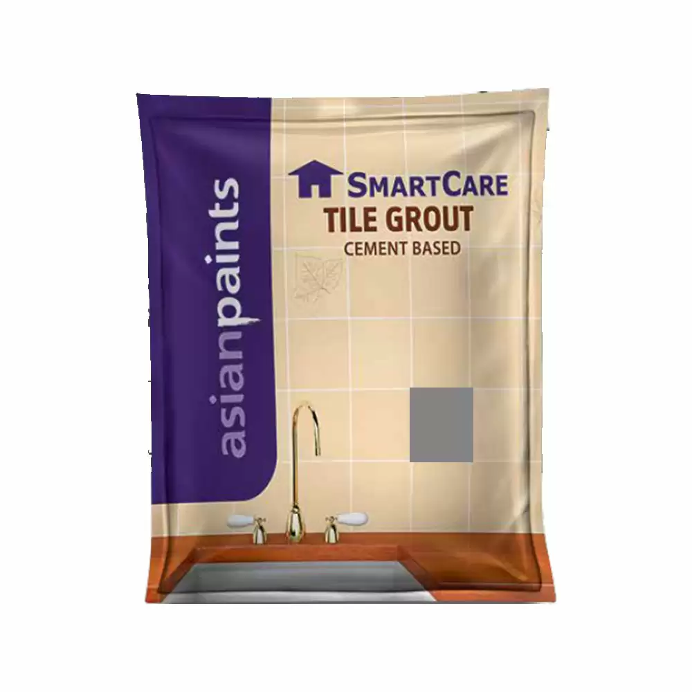 Asian Paints Smart Care Cementitious Light Shade Tile Grout - Grey Matter (8304) - 1Kg