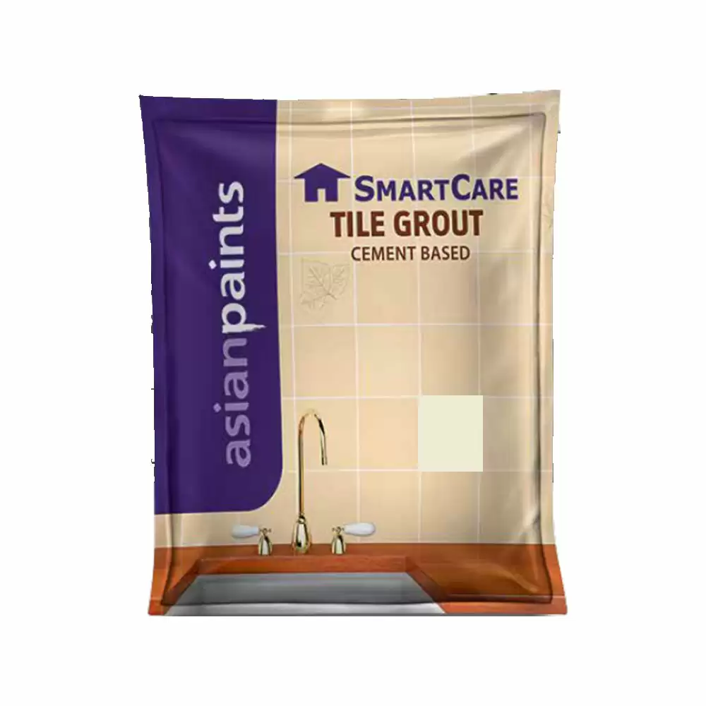 Asian Paints Smart Care Cementitious Light Shade Tile Grout - Arabian Sand (L133) - 1Kg