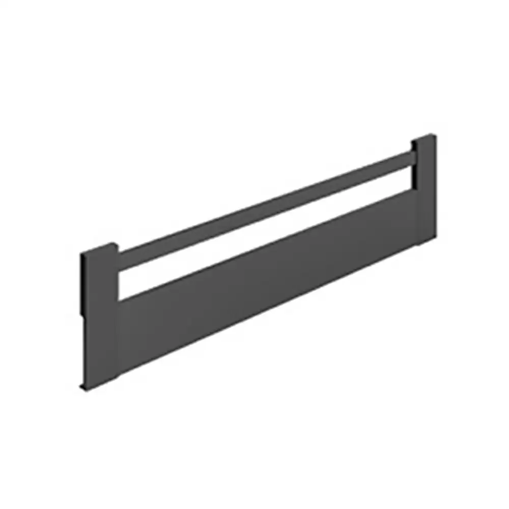 Hettich Front Panel for Internal Pot And Pan Drawer, 186 x 600 mm (Anthracite)