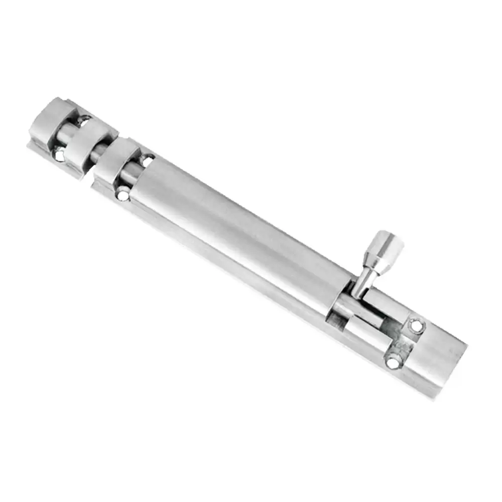 KBI AC00378 Aluminium Premium Heavy Cemex Tower Bolt, 8 Inch (Stainless Steel)