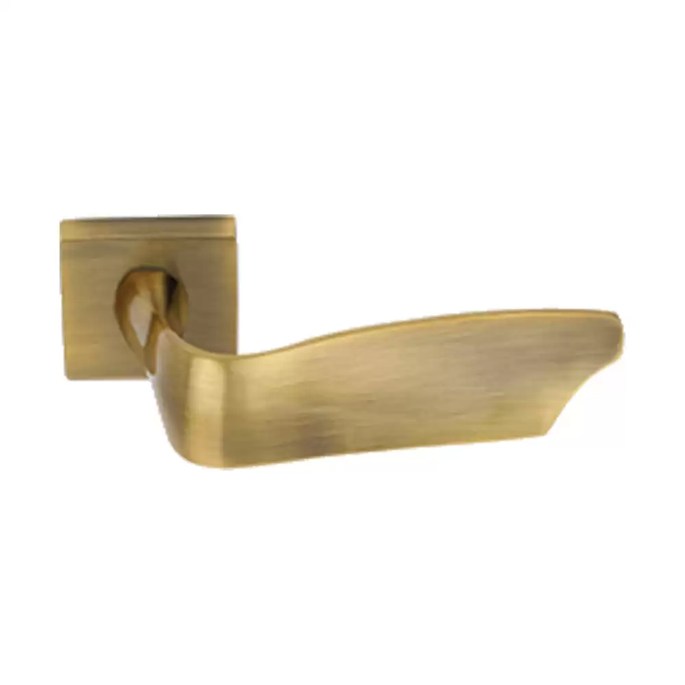 KBI Artigo Brass Antique Mortise Door Handle - (Antique Finish)