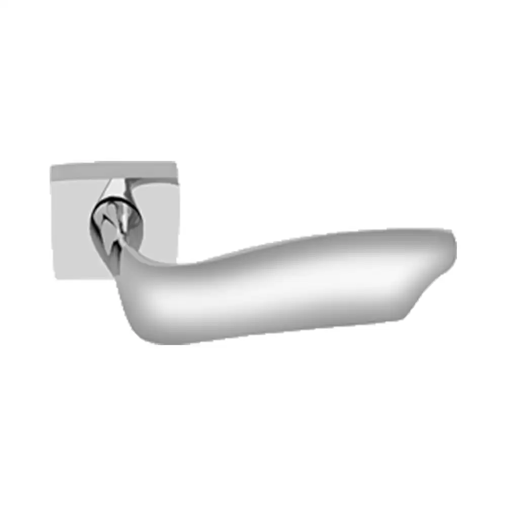 KBI Artigo Brass Chrome Plated Mortise Door Handle - (Chrome Plated Finish)